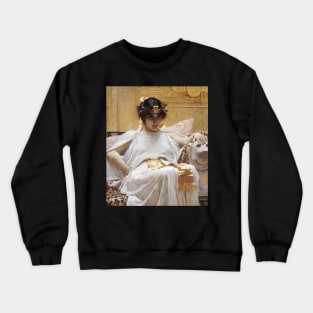 John William Waterhouse - Cleopatra Crewneck Sweatshirt